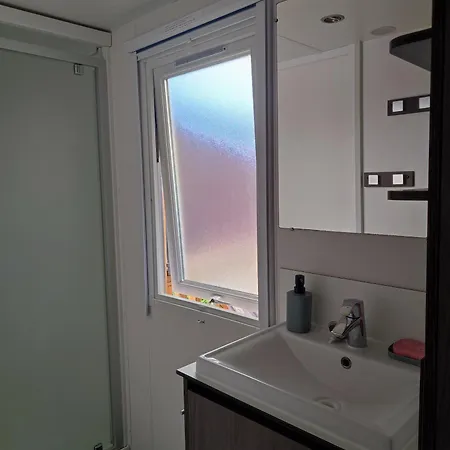 Del Mar 4 Etoiles A Sur Mobil-home Cosy En 3ch Au Calme مكان تخييم