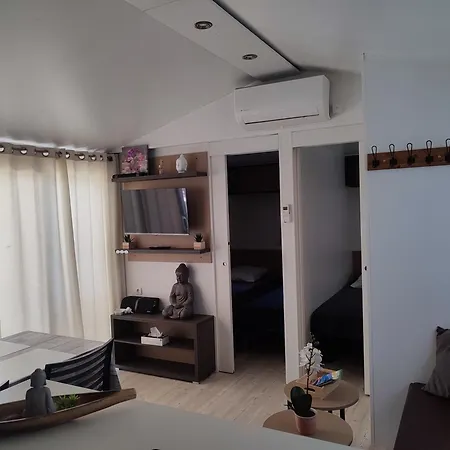 مكان تخييم Del Mar 4 Etoiles A Sur Mobil-home Cosy En 3ch Au Calme