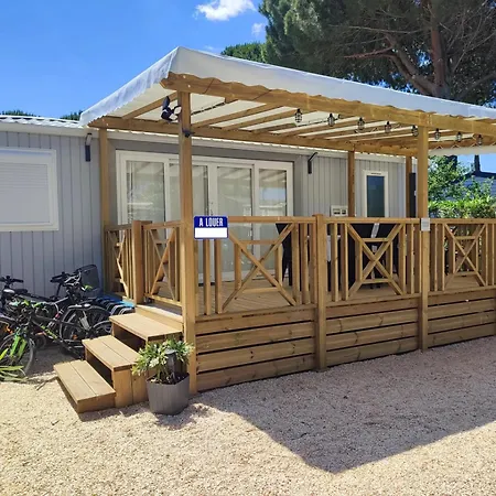 Del Mar 4 Etoiles A Sur Mobil-home Cosy En 3ch Au Calme مكان تخييم *