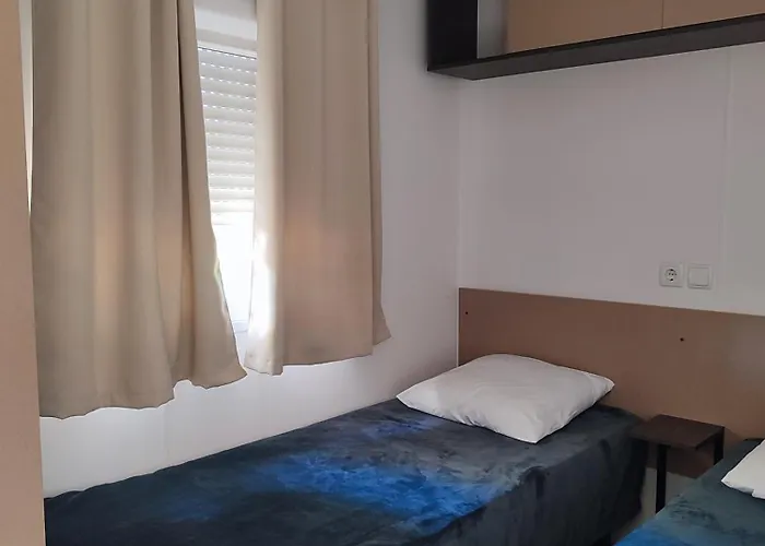 Parque de Campismo Del Mar 4 étoiles à Sur Mobil-home Cosy En 3ch Au Calme Argelès-sur-Mer