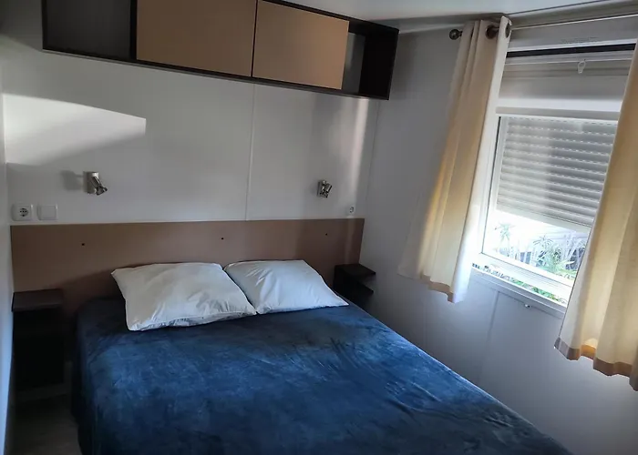 Del Mar 4 étoiles à Sur Mobil-home Cosy En 3ch Au Calme Parque de Campismo