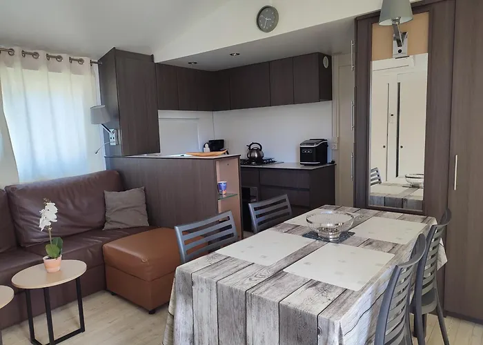 Parque de Campismo Del Mar 4 étoiles à Sur Mobil-home Cosy En 3ch Au Calme Argelès-sur-Mer
